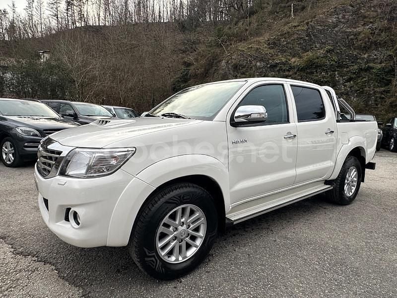 Usado Toyota HiLux 171 CV (125 kW) 2013 Blanco Pickup/Camioneta