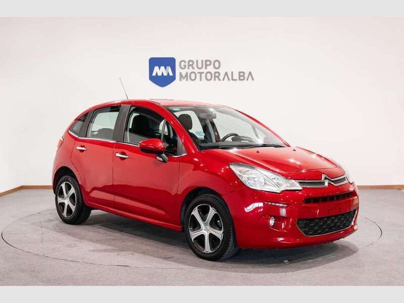 Usado Citroën C3 Feel 75 CV (55 kW) 2016 Rojo Utilitario