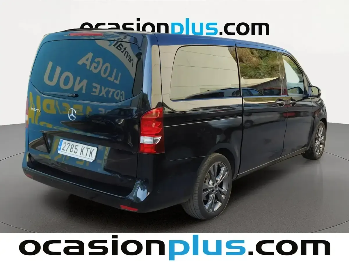 Usado Mercedes V220 Avantgarde 163 CV (119 kW) 2019 Negro Monovolumen