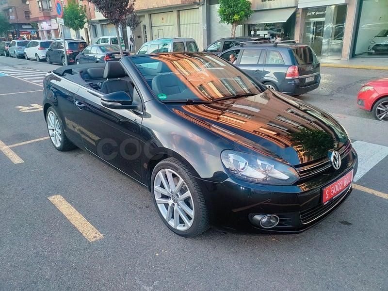 Usado VW Golf 160 CV (117 kW) 2011 Negro Descapotable