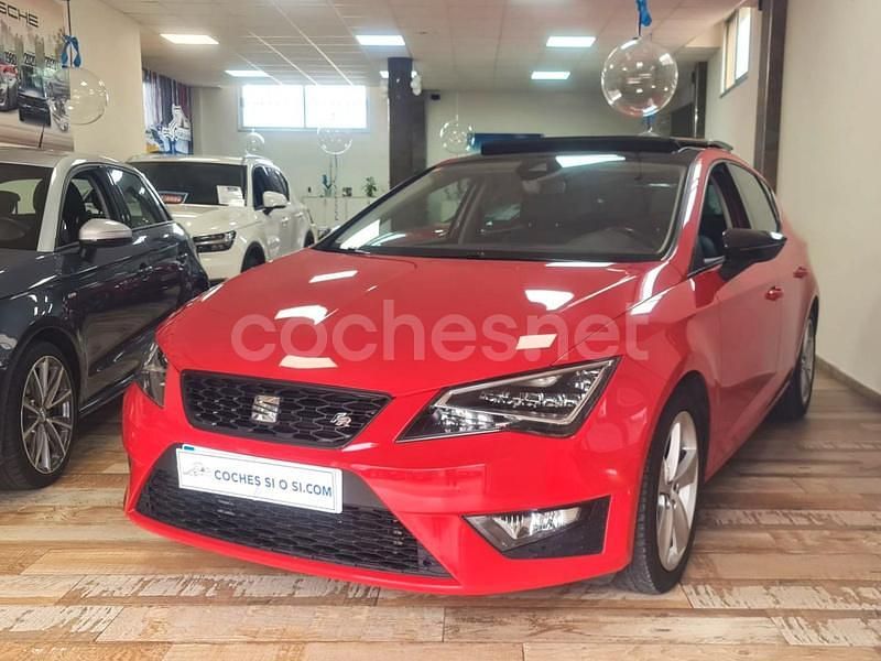 Rojo Usado 2016 Seat Leon FR Berlina | 15.495 € (Un poco caro) - Imagen 1/4