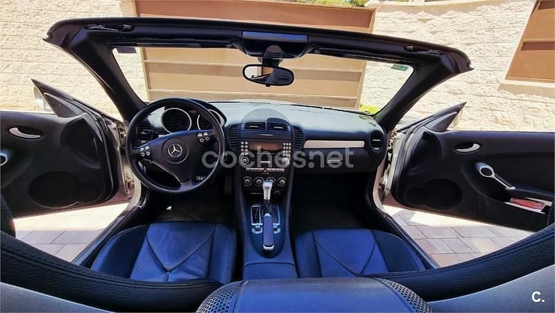 Usado Mercedes SLK200 163 CV (119 kW) 2005 Gris / plata Descapotable
