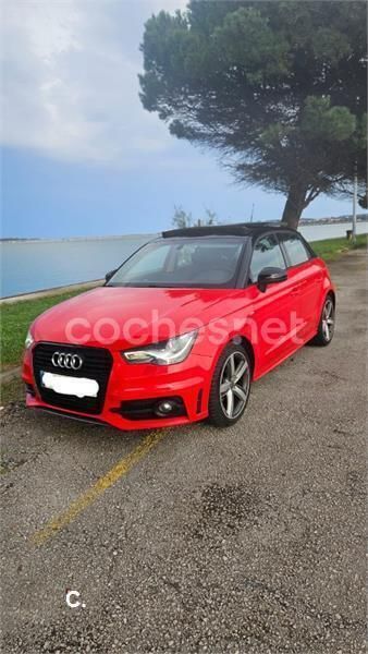Rojo Usado 2014 Audi A1 Sportback Ambition Utilitario | 10.990 € (Buen precio) - Imagen 1/4