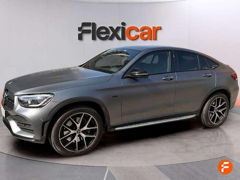 Usado Mercedes GLC300e 313 CV (230 kW) 2021 Gris Coupe