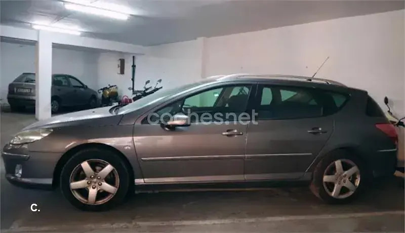 Usado Peugeot 407 Sport 140 CV (102 kW) 2009 Gris / plata Familiar