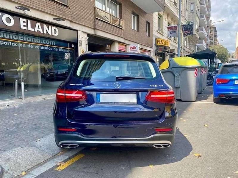 Usado Mercedes GLC43 AMG AMG 367 CV (269 kW) 2017 Azul SUV