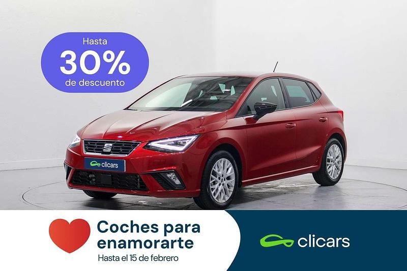 Usado Seat Ibiza FR 116 CV (85 kW) 2025 Rojo Utilitario