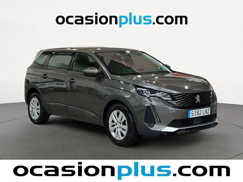 Usado Peugeot 5008 Active 131 CV (96 kW) 2021 Gris Monovolumen