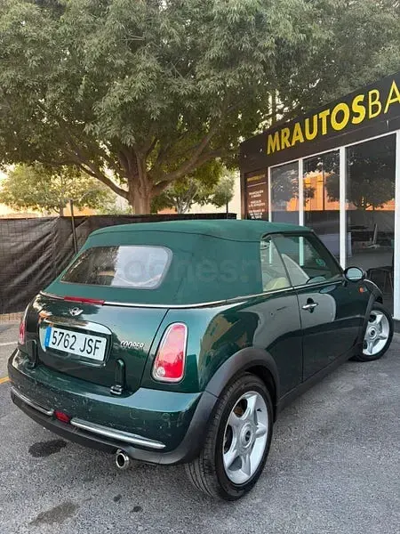 Usado Mini Cooper Cabriolet 116 CV (85 kW) 2004 Verde Descapotable