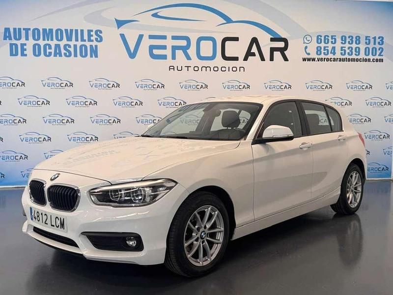 Blanco Usado 2019 BMW 116 Sport Line Utilitario | 17.900 € (Precio justo) - Imagen 1/4