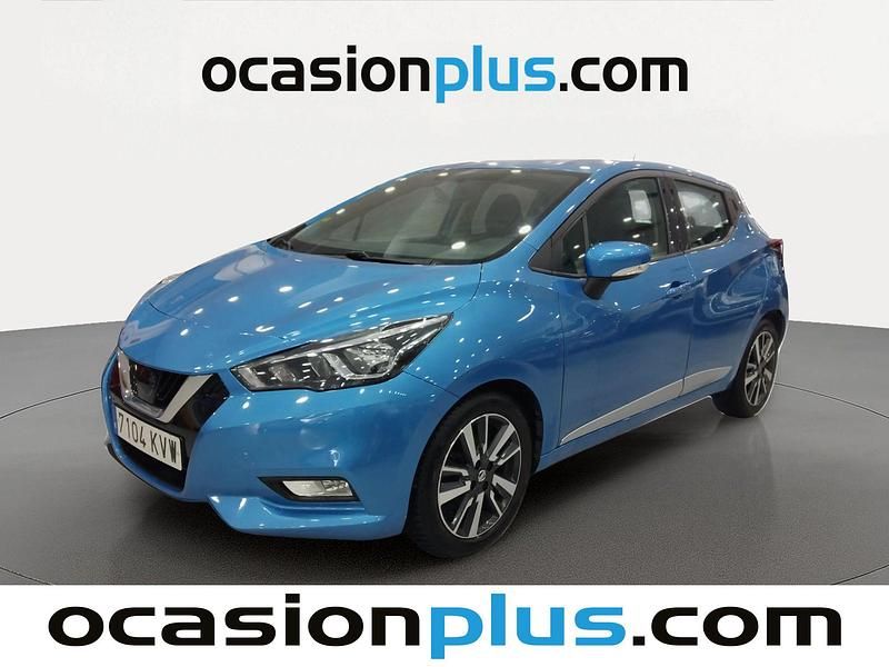 Usado Nissan Micra Acenta 90 CV (66 kW) 2019 Azul Utilitario