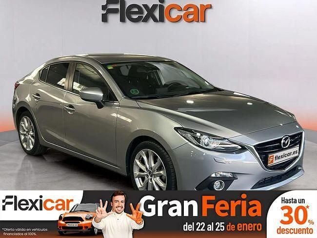 Gris Usado 2016 Mazda 3 Style Berlina | 14.290 € (Un poco caro) - Imagen 1/4