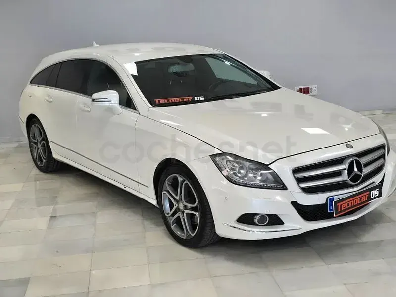 Usado Mercedes CLS250 204 CV (150 kW) 2013 Blanco Coupe