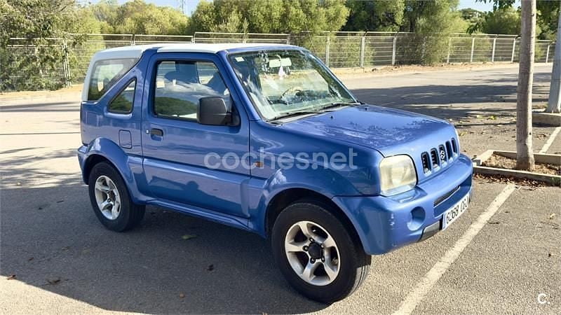 Usado Suzuki Jimny 80 CV (58 kW) 2003 Azul SUV