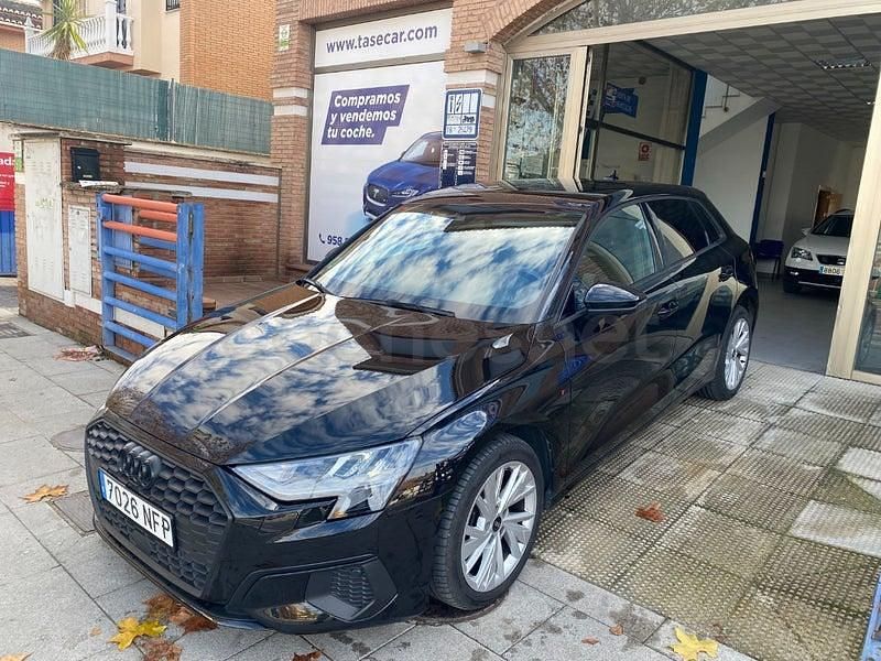 Usado Audi A3 S-Line 150 CV (110 kW) 2021 Negro Berlina