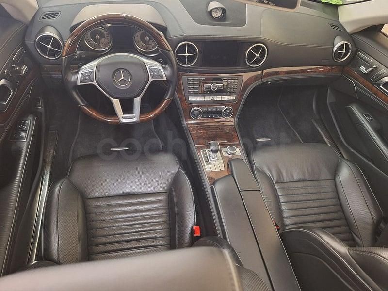 Usado Mercedes SL500 435 CV (319 kW) 2013 Negro Descapotable