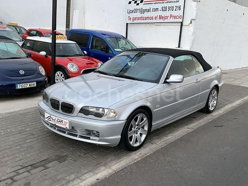 Usado BMW 325 192 CV (141 kW) 2003 Gris / plata Descapotable
