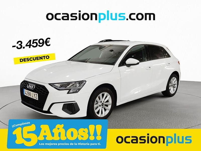 Blanco Usado 2022 Audi A3 | 23.090 € (Precio justo) - Imagen 1/4