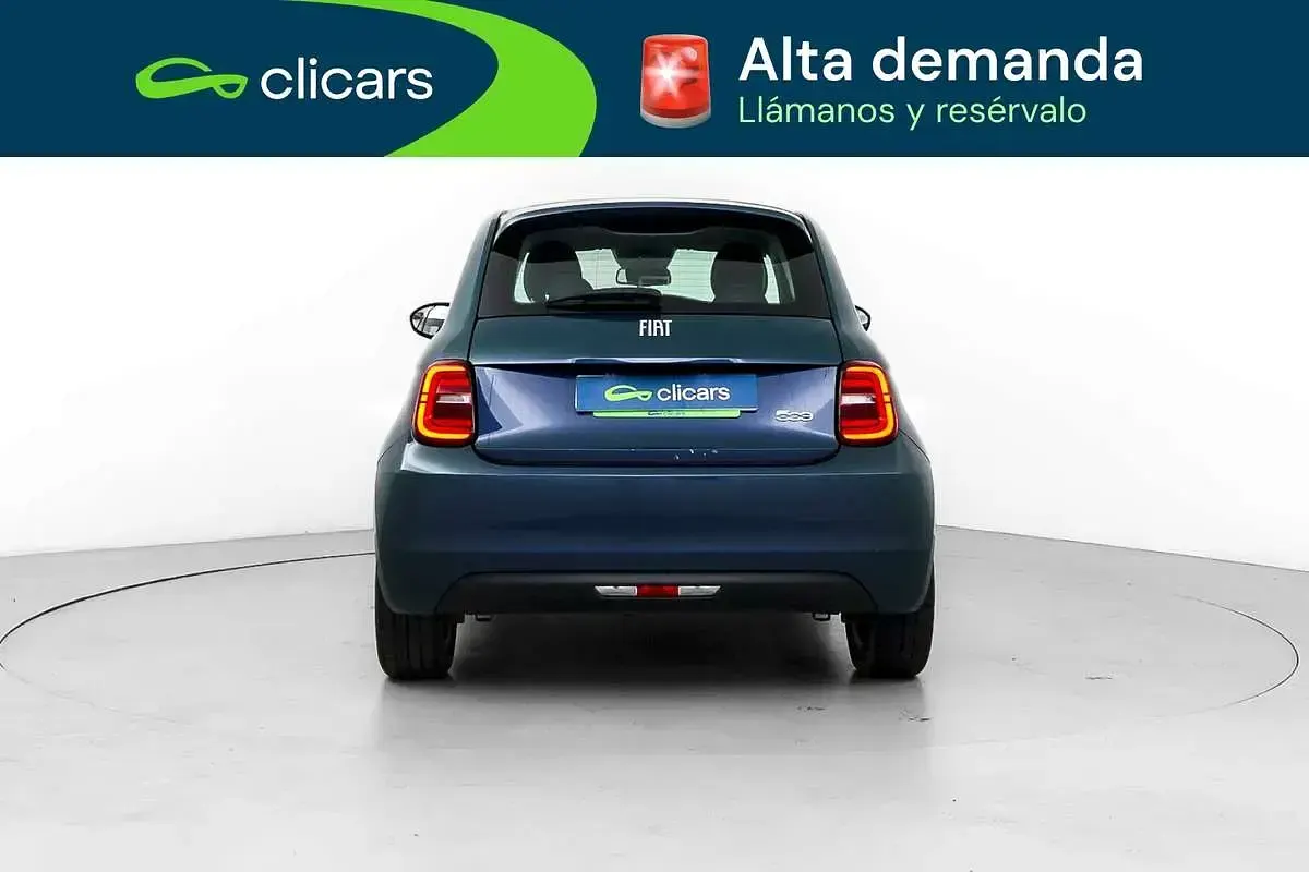 Usado Fiat 500e Icon 86 kW (118 CV) 2022 Azul Utilitario