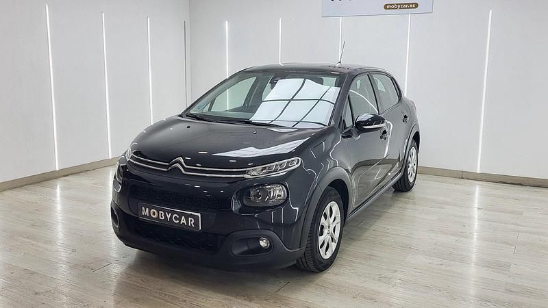 Usado Citroën C3 Feel 75 CV (55 kW) 2018 Negro Utilitario