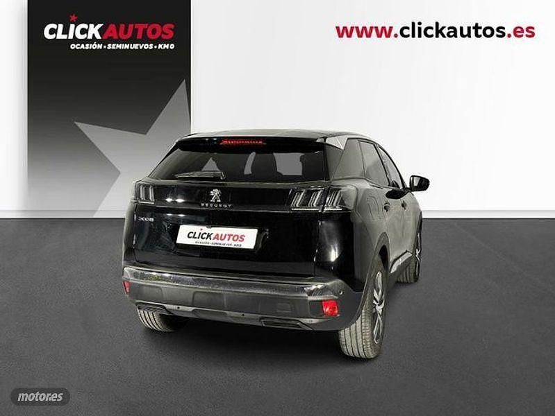 Usado Peugeot 3008 Allure 130 CV (95 kW) 2022 Negro SUV