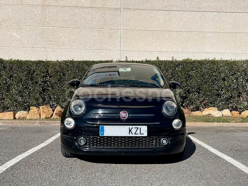 Usado Fiat 500 Lounge 69 CV (50 kW) 2019 Negro Berlina