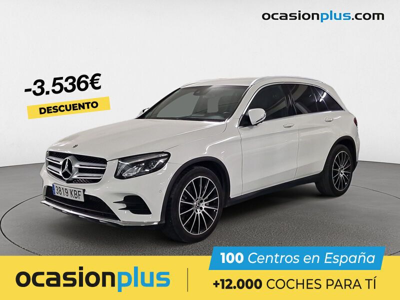 Blanco Usado 2017 Mercedes GLC250 SUV | 29.850 € (Precio justo) - Imagen 1/4