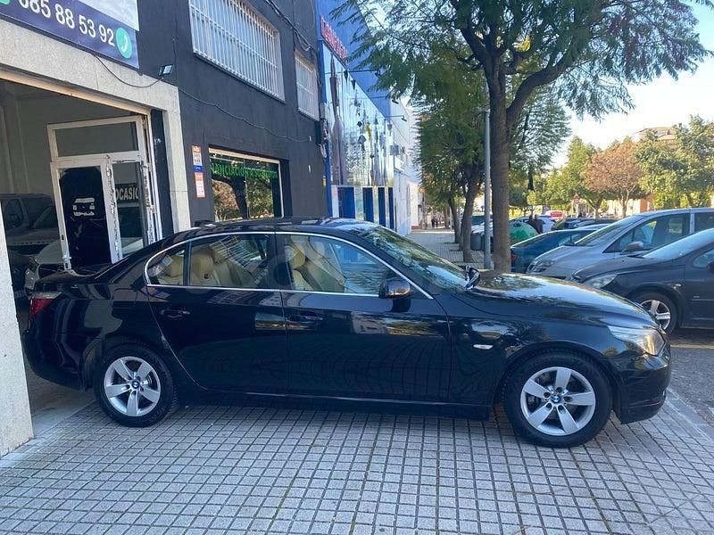 Usado BMW 520 177 CV (130 kW) 2008 Negro Berlina