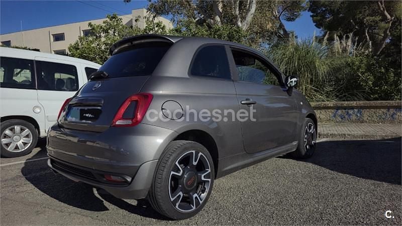 Usado Fiat 500S S 69 CV (50 kW) 2020 Gris / plata Berlina