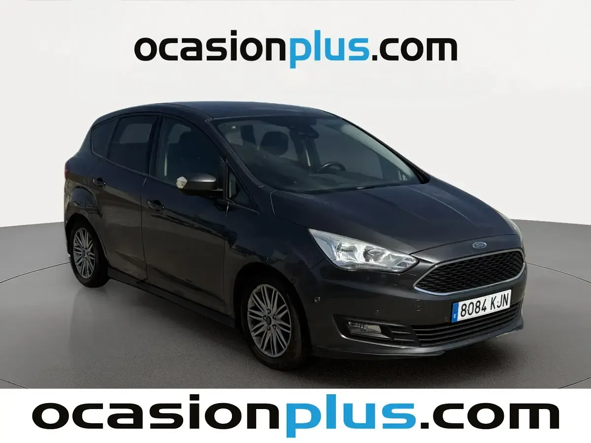 Usado Ford C-MAX Trend+ 125 CV (91 kW) 2018 Gris Monovolumen