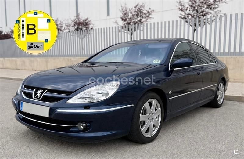 Usado Peugeot 607 136 CV (100 kW) 2006 Azul Berlina