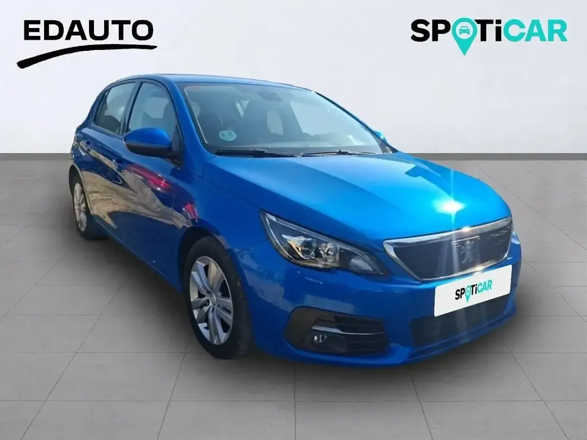 Usado Peugeot 308 Active 110 CV (80 kW) 2020 Azul Berlina