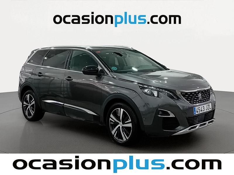Usado Peugeot 5008 GT-line 150 CV (110 kW) 2017 Gris Monovolumen