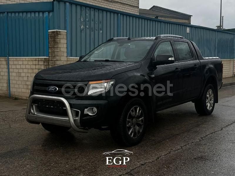 Usado Ford Ranger Wildtrack 200 CV (147 kW) 2015 Negro Recogida