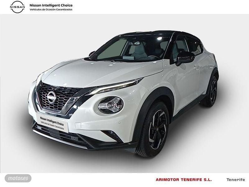 Lunar white (metalizado) techo Usado 2024 Nissan Juke N-Connecta SUV | 19.590 € (Precio justo) - Imagen 1/4