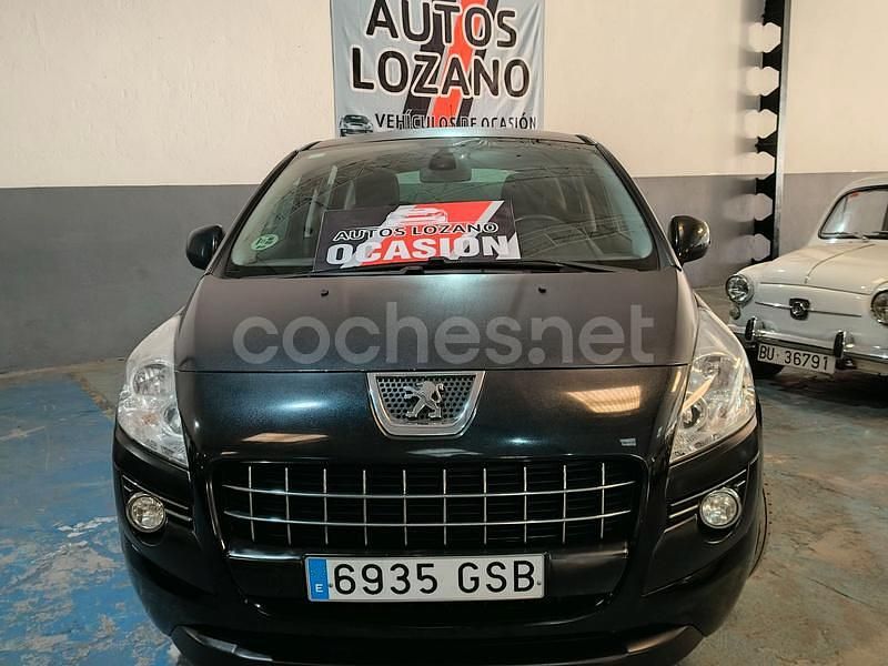 Usado Peugeot 3008 110 CV (80 kW) 2010 Negro Berlina