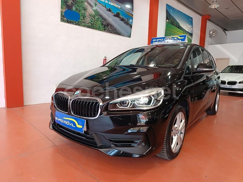 Usado BMW 218 140 CV (102 kW) 2020 Negro Familiar