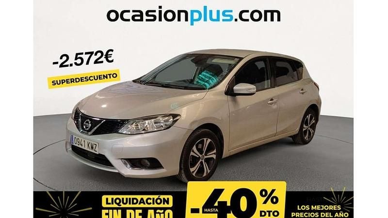 Plateado Usado 2018 Nissan Pulsar Acenta Utilitario | 9228 € (Precio justo) - Imagen 1/4