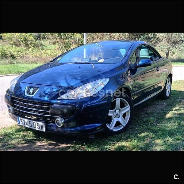 Azul Usado 2005 Peugeot 307 CC Sport Descapotable | 4000 € (Precio justo) - Imagen 1/4