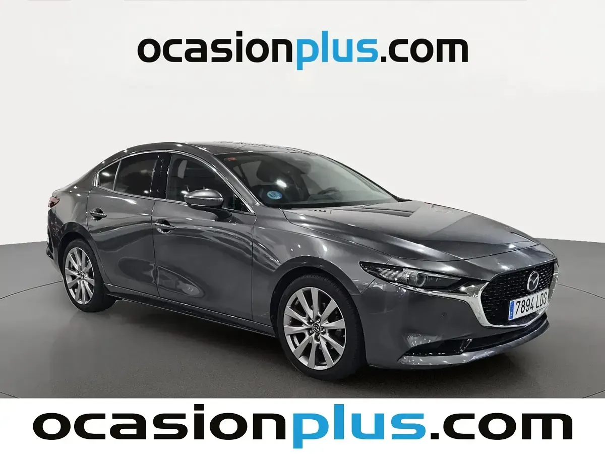 Usado Mazda 3 122 CV (89 kW) 2019 Gris Berlina