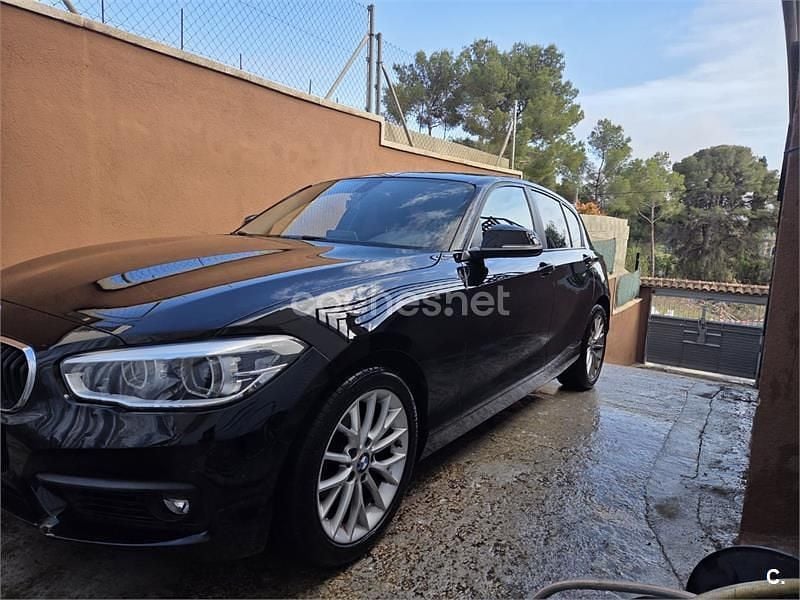 Usado BMW 116 Efficient Dynamics 116 CV (85 kW) 2016 Negro Utilitario