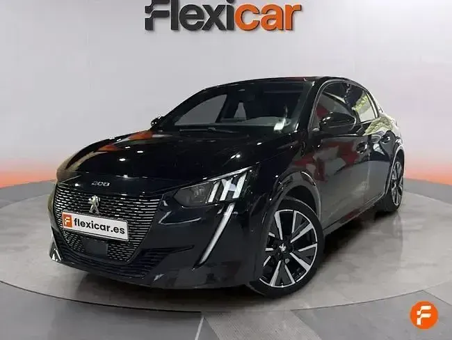 Usado Peugeot 208 GT-line 100 CV (73 kW) 2020 Negro Utilitario