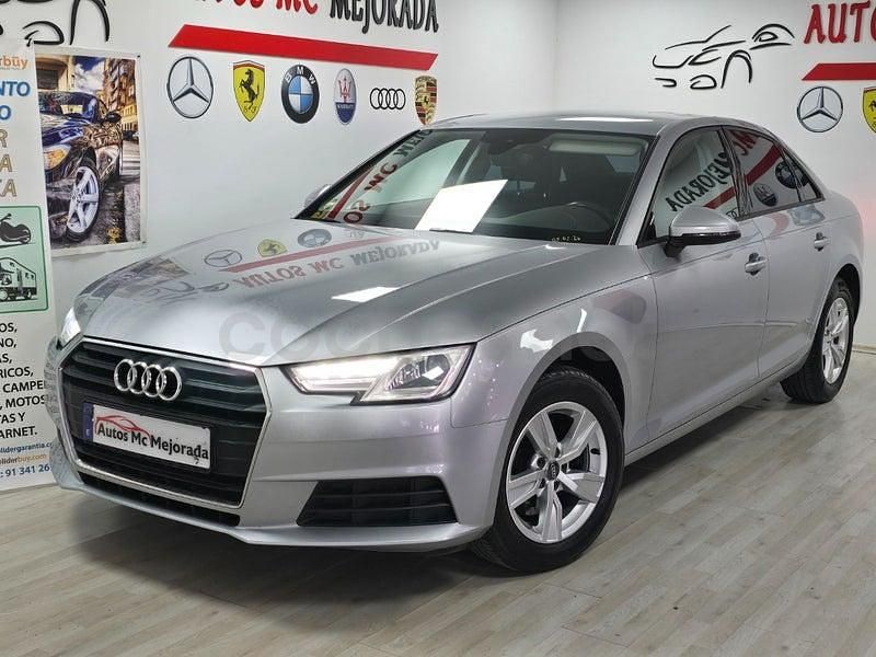 Usado Audi A4 150 CV (110 kW) 2016 Gris / plata Berlina