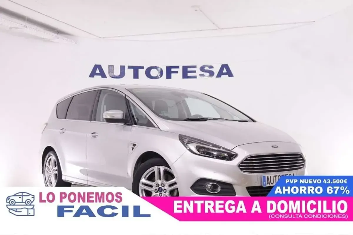 Usado Ford S-MAX Titanium 150 CV (110 kW) 2015 Gris Monovolumen