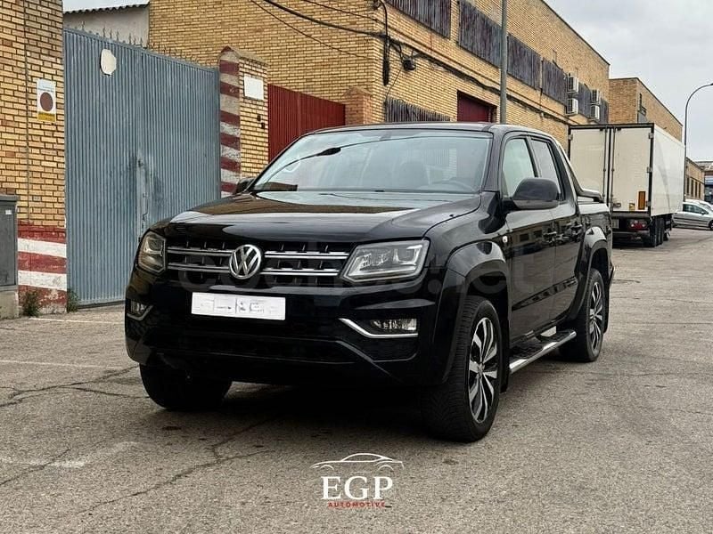 Usado VW Amarok Highline 224 CV (164 kW) 2017 Negro Recogida