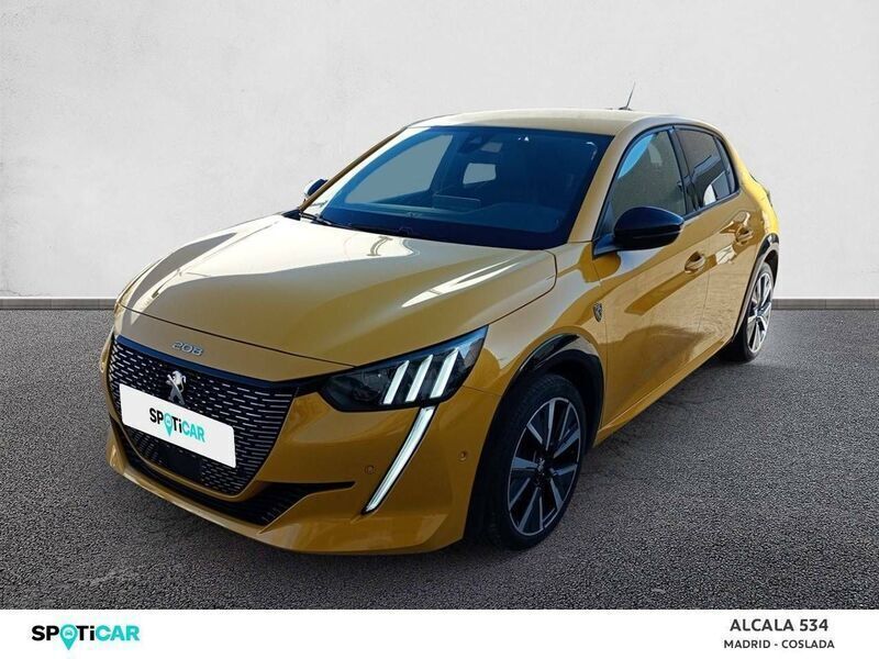 Amarillo Usado 2021 Peugeot 208 GT Utilitario | 16.900 € (Un poco caro) - Imagen 1/4
