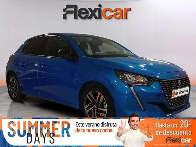 Azul Usado 2023 Peugeot 208 Active Utilitario | 12.990 € (Buen precio) - Imagen 1/4