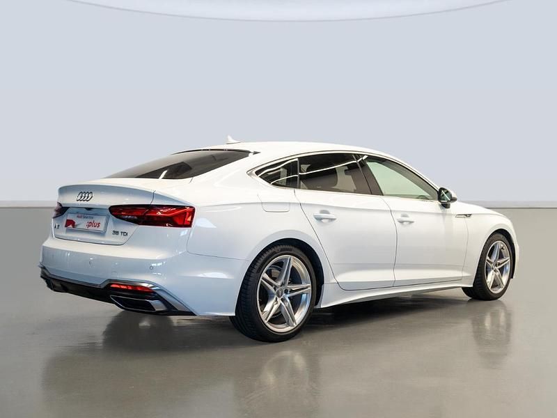 Usado Audi A5 Sportback S-Line 163 CV (119 kW) 2020 Blanco Utilitario