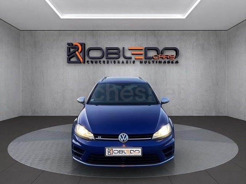 Usado VW Golf VII R 300 CV (220 kW) 2016 Azul Familiar