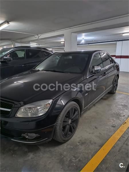 Negro Usado 2008 Mercedes C220 Avantgarde Berlina | 10.500 € (Buen precio) - Imagen 1/4